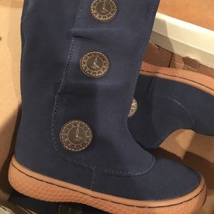 Livie & Luca Navy Blue Boots